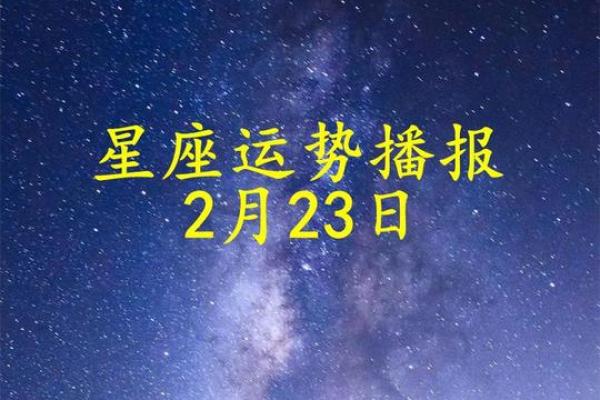 2025年3月23日今日星座运势每日运势