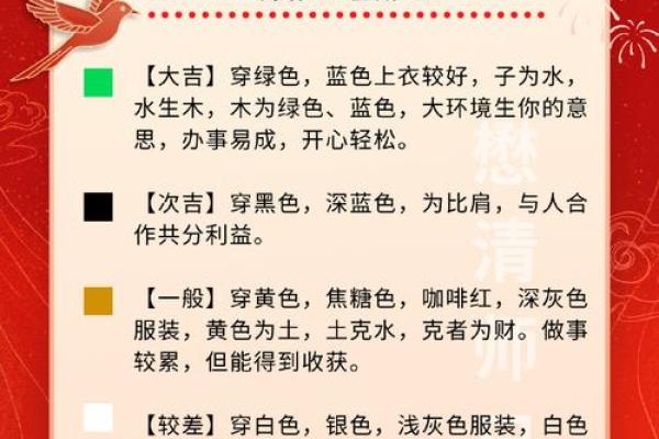 2025年4月6日每日穿衣五行颜色运势 2025年4月6日每日穿衣五行颜色运势
