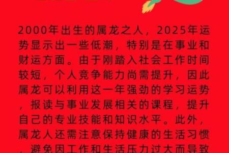2025属龙每个月运势 2025属龙逐月运势详解全年每月运程全掌握