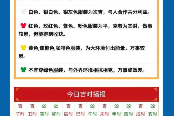 每日五行穿衣指南2025年4月22日 每日五行穿衣指南2025年4月22日