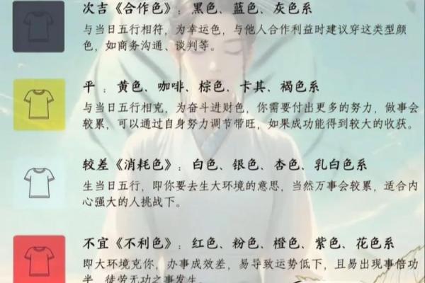 2025年4月6日五行穿衣指南 2025年4月6日五行穿衣指南