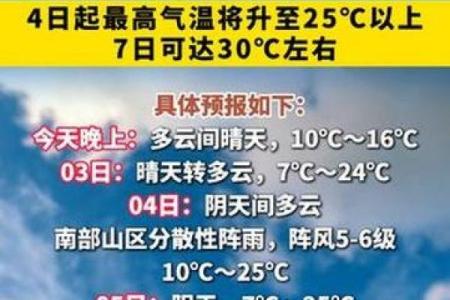 4月4号5号天气预报