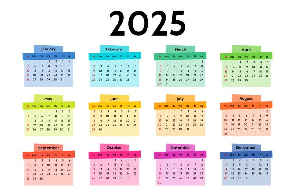 2025年4月日历表 2025年4月日历表
