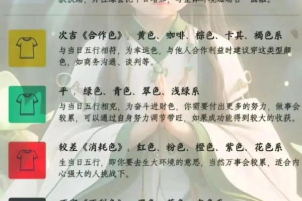 每日穿衣五行颜色2025年4月8日(每日穿衣五行颜色运势2025.7.5) 每日穿衣五行颜色2025年4月8日(每日穿衣五行颜色运势2025.7.5)