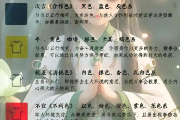 五行穿衣每日指南2025年4月10日