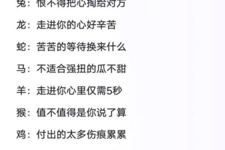 七情六欲打一个生肖