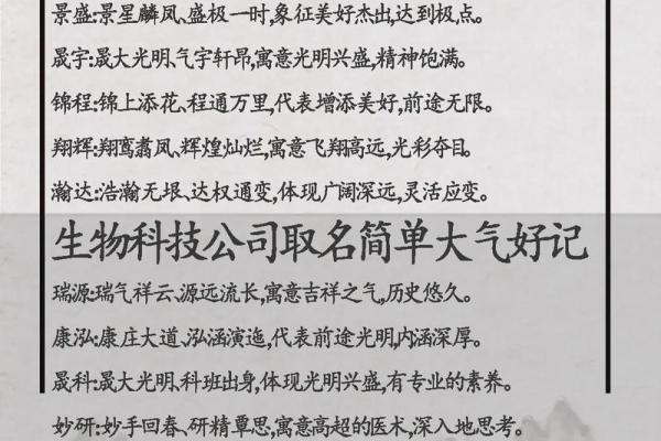 好听科技公司名称大全 简单大气的科技公司名称