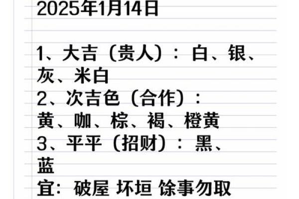 2025.4.12五行穿衣指南