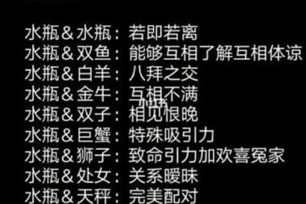 水瓶男和什么座最配