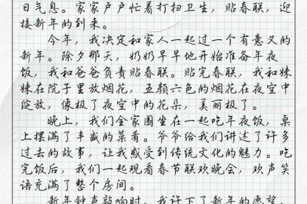 过新年作文400字锦集10篇