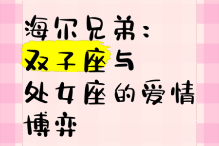 双子座跟处女座的匹配度(双子座和处女座的匹配度)