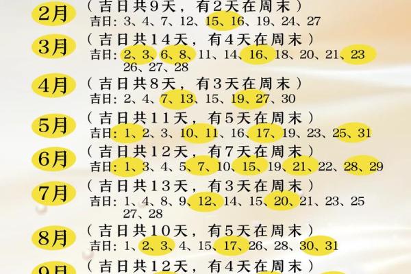25年6月份结婚黄道吉日 25年6月份黄道吉日一览表
