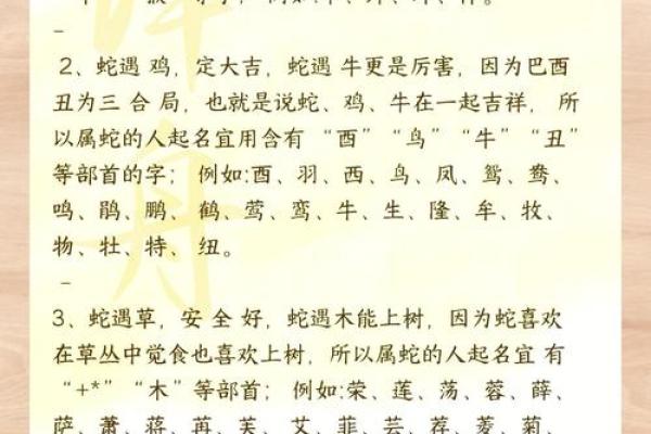 下午4点出生的属蛇男孩要如何起名，宜用什么字姓名