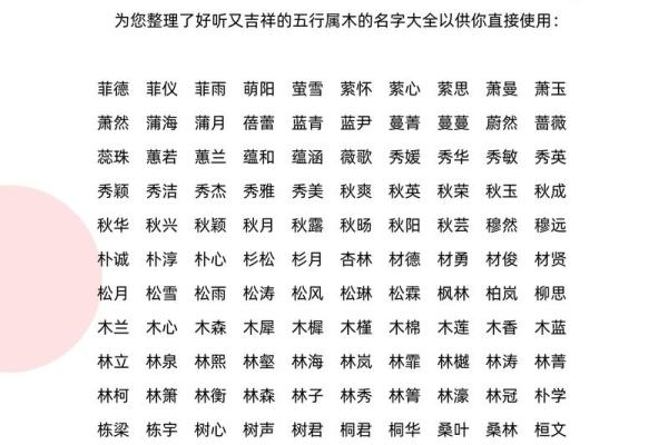 八字喜木的女孩最适合取什么名字最好？-华易网姓名