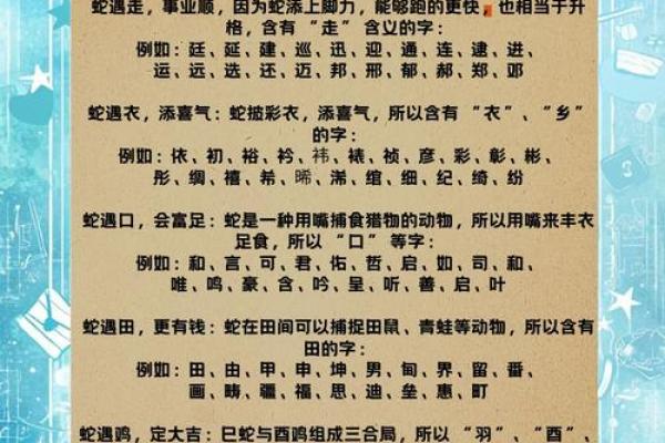 晚上1点出生的属蛇男孩如何起名，宜用什么字姓名