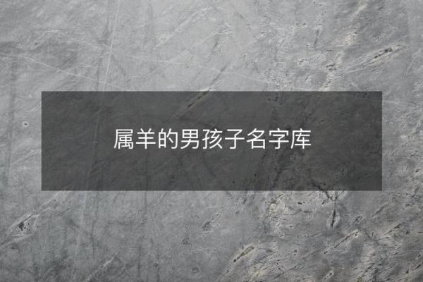 晚上十二点出生的属羊男孩如何起名,宜用什么字姓名 晚上十二点出生的属羊男孩如何起名,宜用什么字姓名